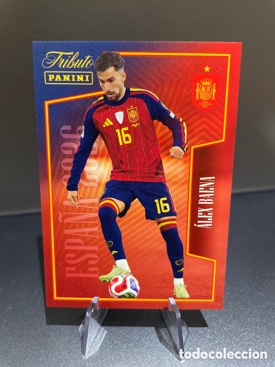 Cartes &agrave; collectionner de Football: Baena 56 Panini Tribute Seleccion Espa&ntilde;ola 2010-2026 Vamos Campeones