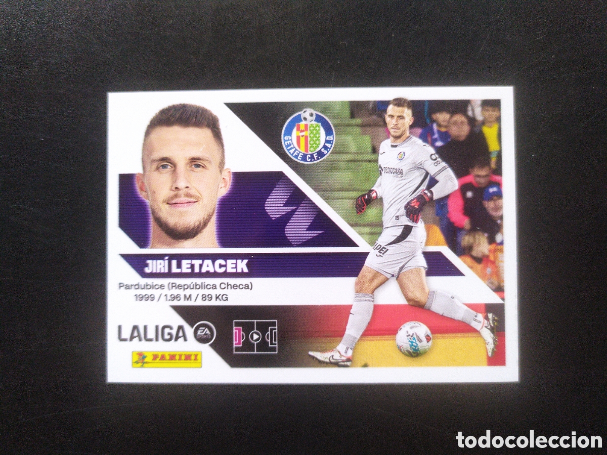 Cromos de f&uacute;tbol: Liga este 2026 2027 26 27 panini Letacek n&deg; 4 Getafe