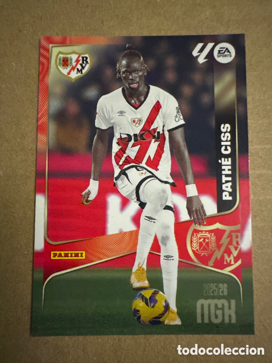 Cromos de Futebol: # 297 Path&eacute; Ciss Rayo Vallecano Megacracks 25 26 2025 2026 MGK