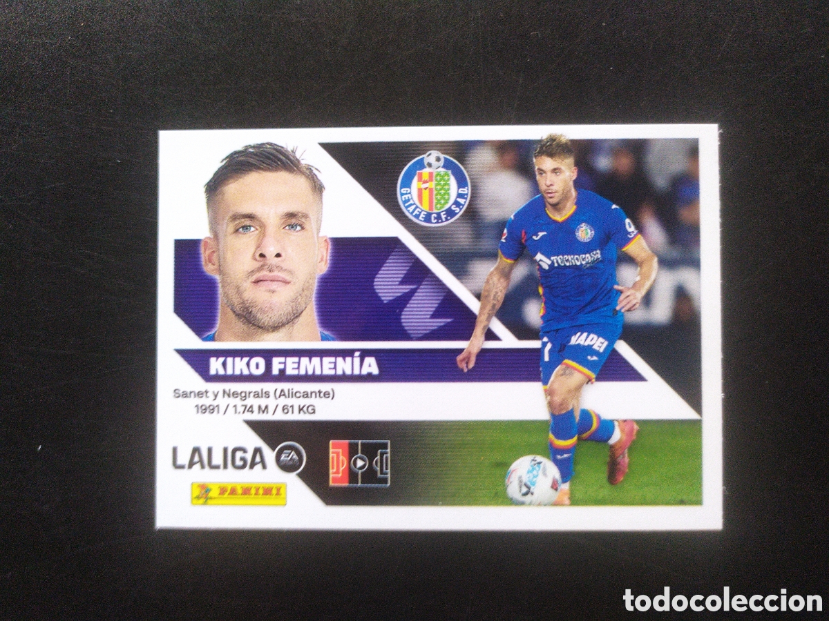 Cromos de Futebol: Liga este 2026 2027 26 27 panini Kiko Femenia n&deg; 5 Getafe