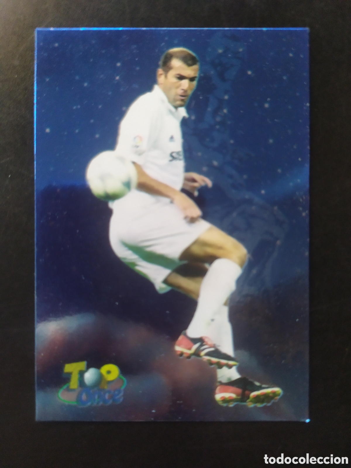 Cromos de Futebol: Mundicromo fichas Liga 2002 2003 02 03 Zidane top once n&deg; 629 Real Madrid
