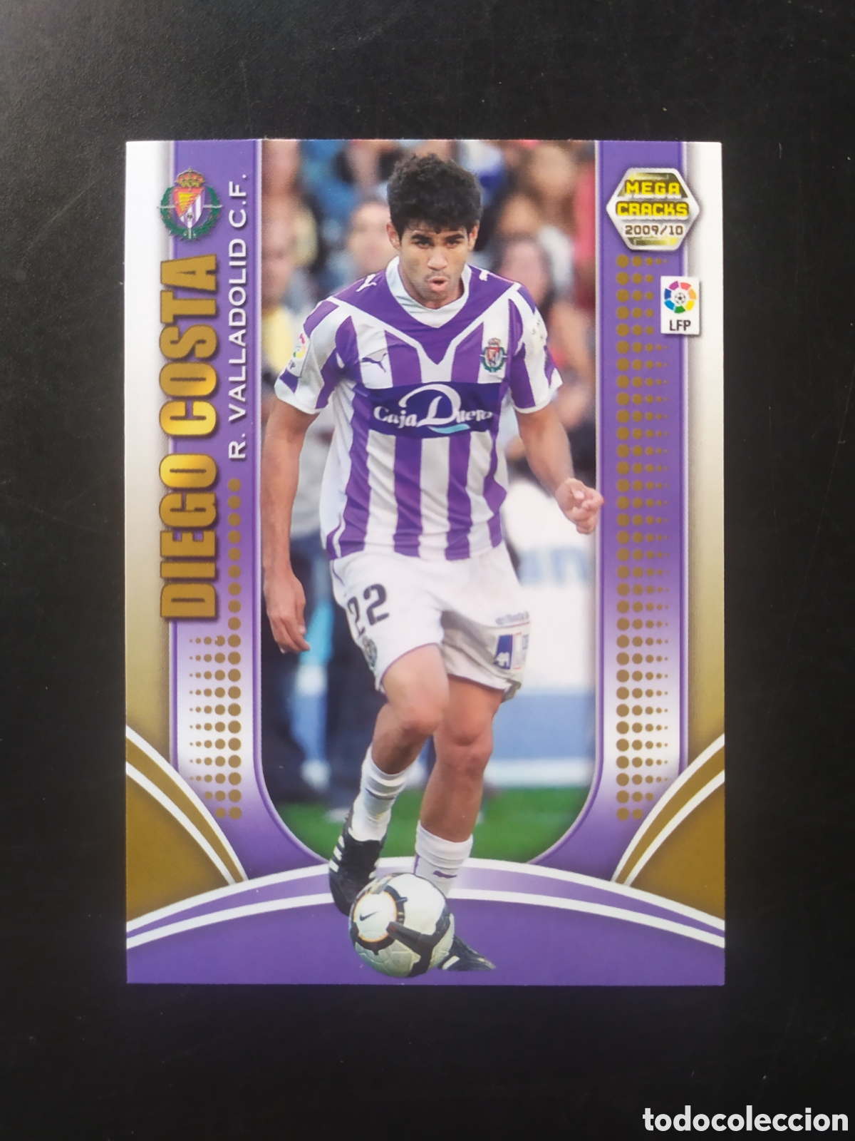 Cromos de f&uacute;tbol: Megacracks 2009 2010 09 10 panini Diego Costa rookie n&deg; 306 Valladolid