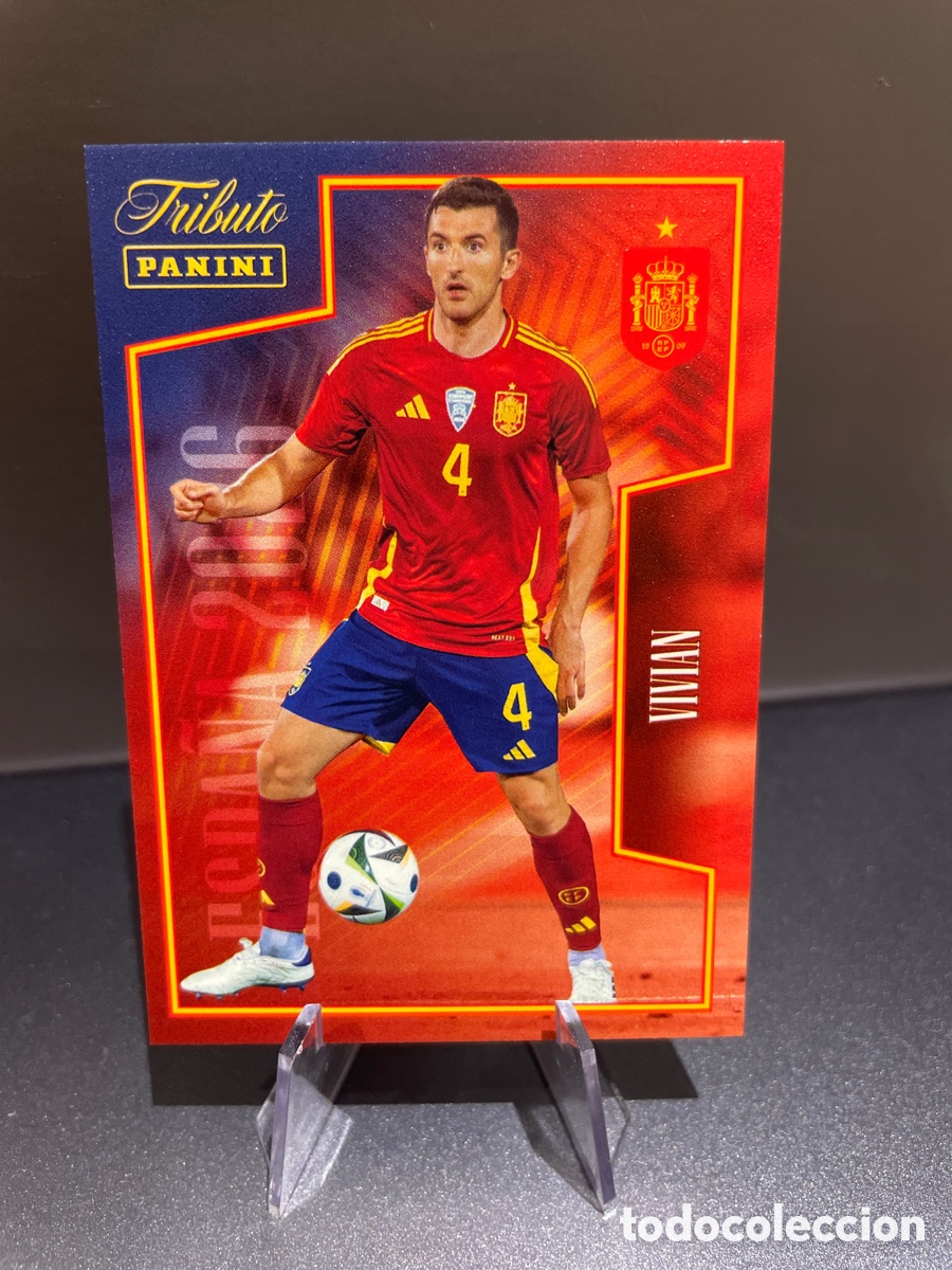 Figurine di Calcio: Vivian 46 Panini Tribute Seleccion Espa&ntilde;ola 2010-2026 Vamos Campeones