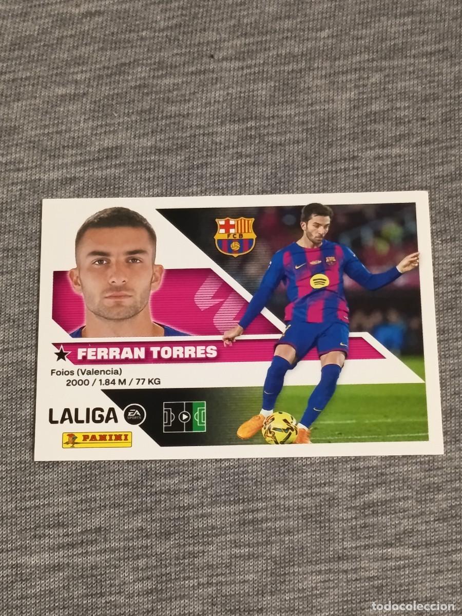 Cromos de f&uacute;tbol: Liga este 26 27 Panini FERRAN TORRES N&deg;18 BARCELONA nuevo