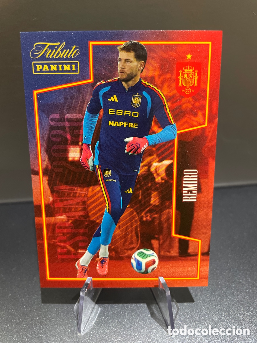 Cartes &agrave; collectionner de Football: Remiro 39 Panini Tribute Seleccion Espa&ntilde;ola 2010-2026 Vamos Campeones