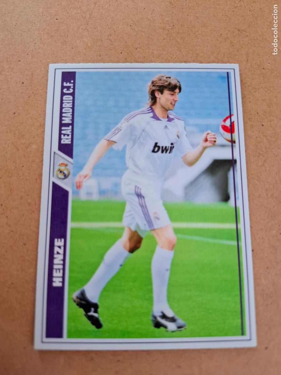 Cromos de f&uacute;tbol: MUNDICROMO 2007 2008 07 08 - 13 HEINZE - REAL MADRID