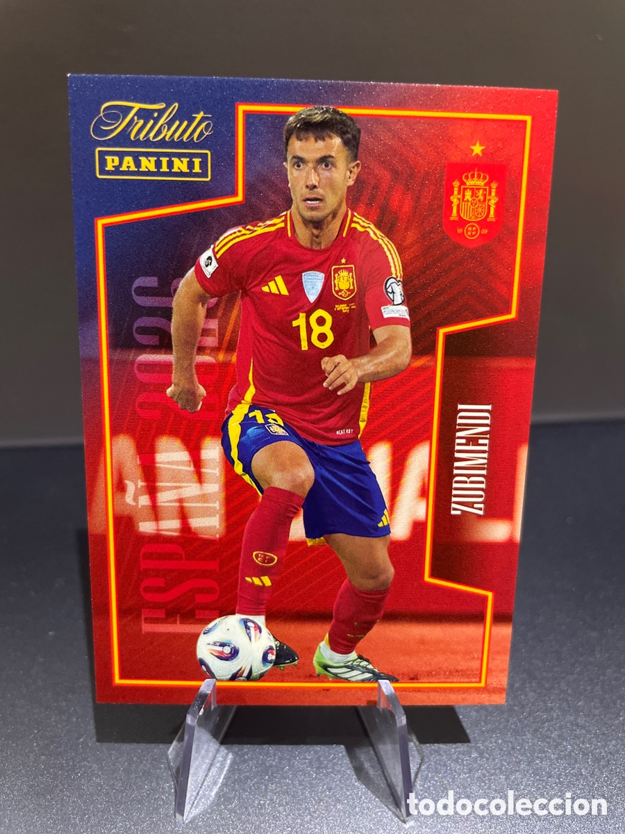 Cromos de Futebol: Zubimendi 51 Panini Tribute Seleccion Espa&ntilde;ola 2010-2026 Vamos Campeones
