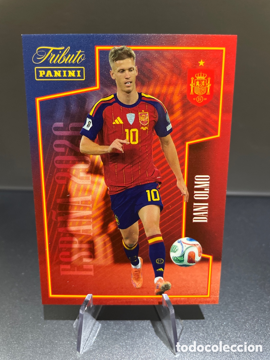 Figurine di Calcio: Dani Olmo 60 Panini Tribute Seleccion Espa&ntilde;ola 2010-2026 Vamos Campeones