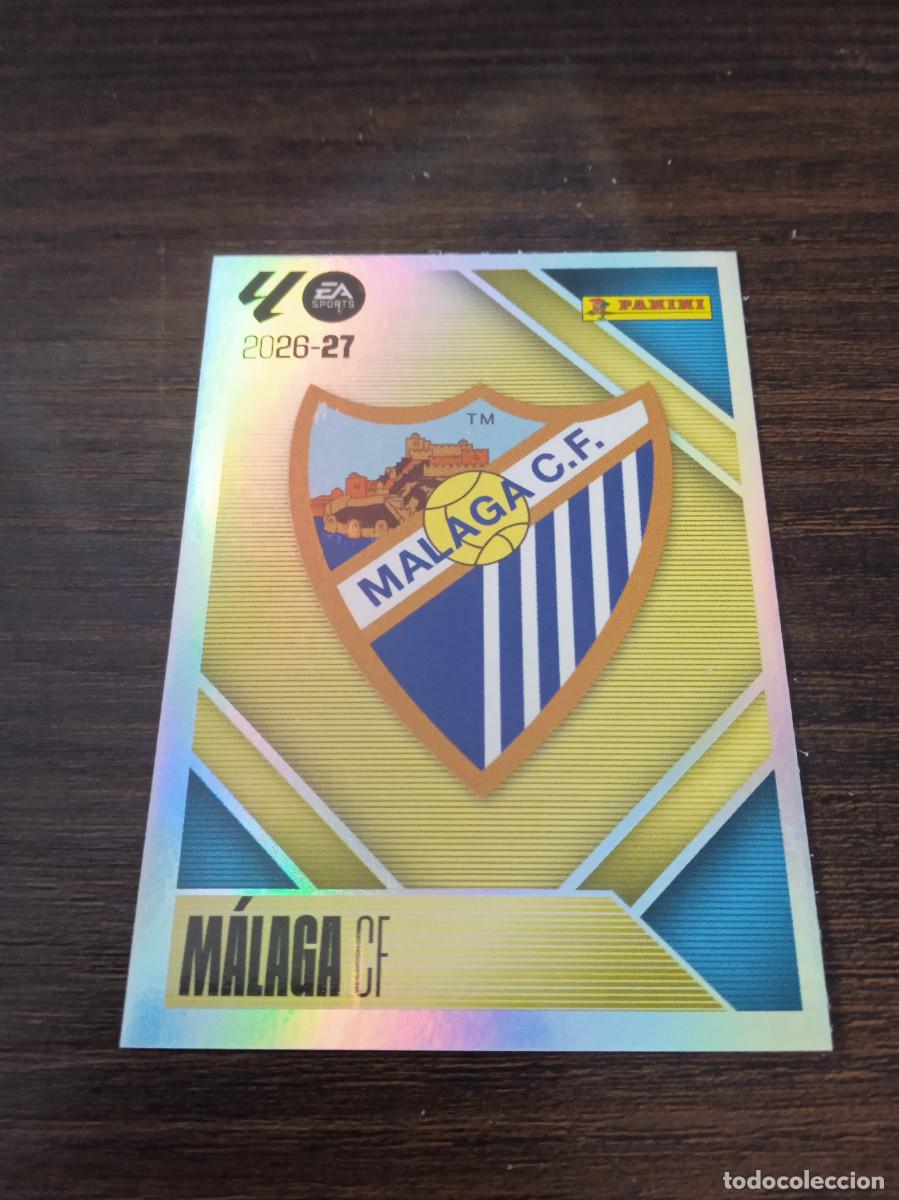 Cromos de f&uacute;tbol: Cromo Panini Liga Este 2026/2027 26/27 Malaga Escudo 1