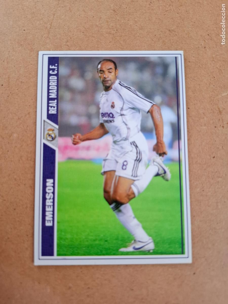 Cromos de f&uacute;tbol: MUNDICROMO 2007 2008 07 08 - 16 EMERSON - REAL MADRID