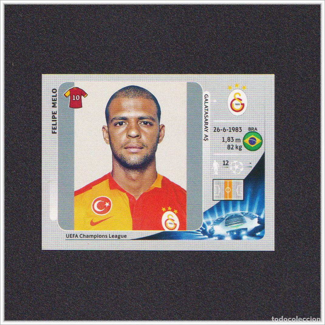 Cromos de f&uacute;tbol: UEFA CHAMPIONS LEAGUE 2012 2013 12 13 PANINI FELIPE MELO 561 GALATASARAY COLECCI&Oacute;N ALBUM LIGA