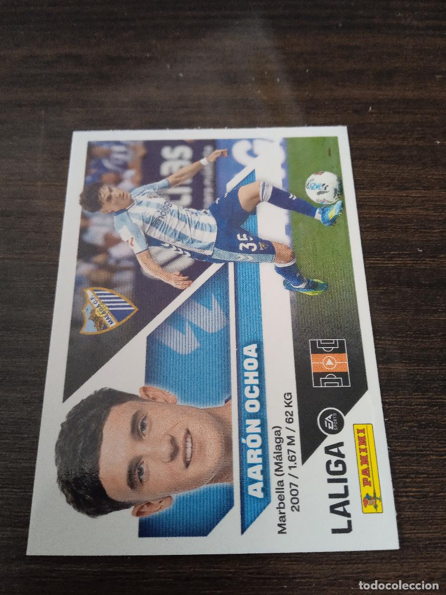 Cromos de f&uacute;tbol: Cromo Panini Liga Este 2026/2027 26/27 Malaga Aaron Ochoa 15