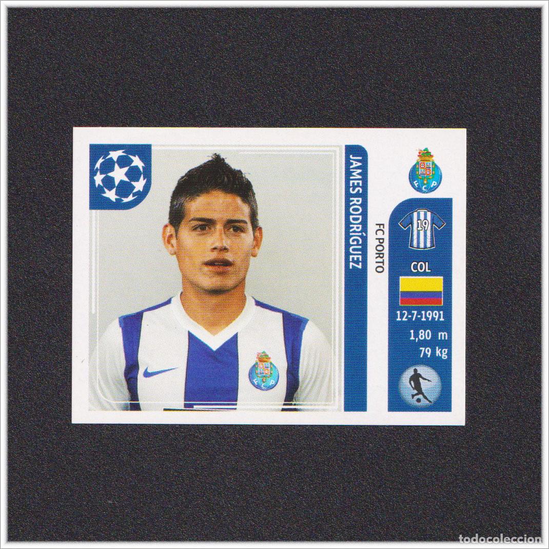 Fu&szlig;ball-Sticker: UEFA CHAMPIONS LEAGUE 2011 2012 11 12 PANINI JAMES RODRIGUEZ 425 ROOKIE OPORTO ALBUM LIGA CAMPEONES