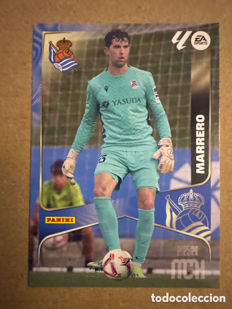 Fu&szlig;ball-Sticker: # 309 Marrero Real Sociedad Megacracks 25 26 2025 2026 MGK