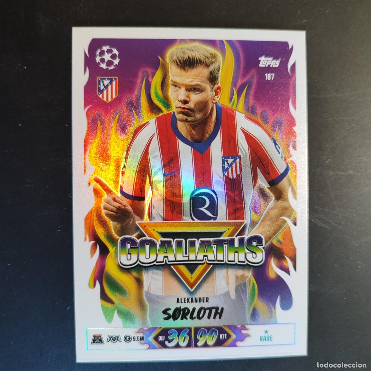 Fu&szlig;ball-Sticker: 20 ANIVERSARIO MATCH ATTAX 26/27 UCL CARD GOALIATHS SOLORTH AT MADRID # 187 TOPPS