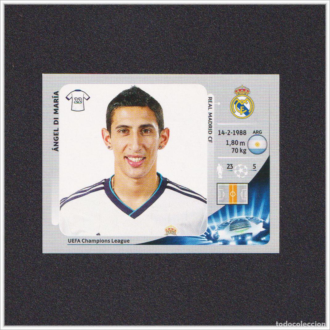Cromos de f&uacute;tbol: UEFA CHAMPIONS LEAGUE PANINI 2012 2013 12 13 DI MARIA 241 REAL MADRID ALBUM LIGA COLECCI&Oacute;N