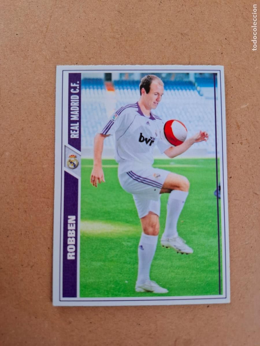Cromos de f&uacute;tbol: MUNDICROMO 2007 2008 07 08 - 16 ROBBEN - REAL MADRID