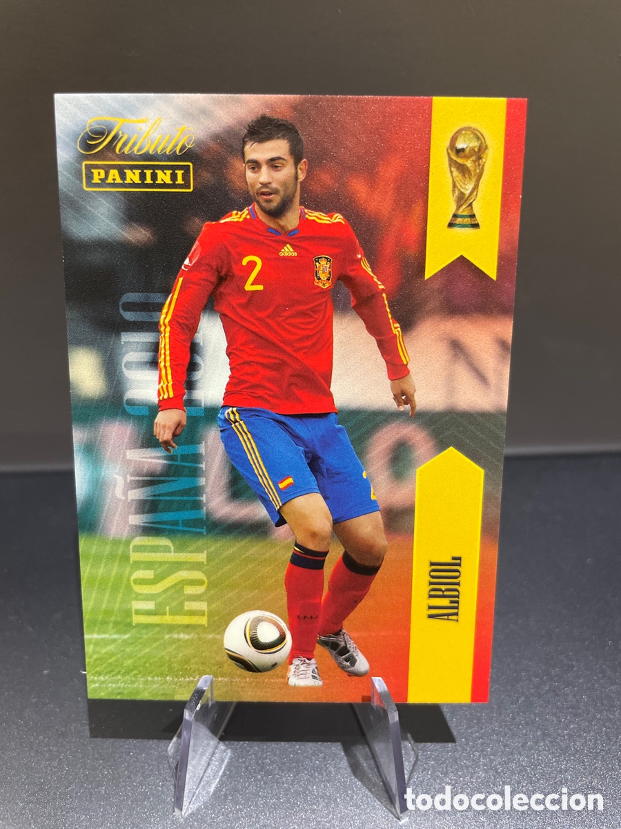 Cromos de Futebol: Albiol 2 Panini Tribute Seleccion Espa&ntilde;ola 2010-2026 Vamos Campeones