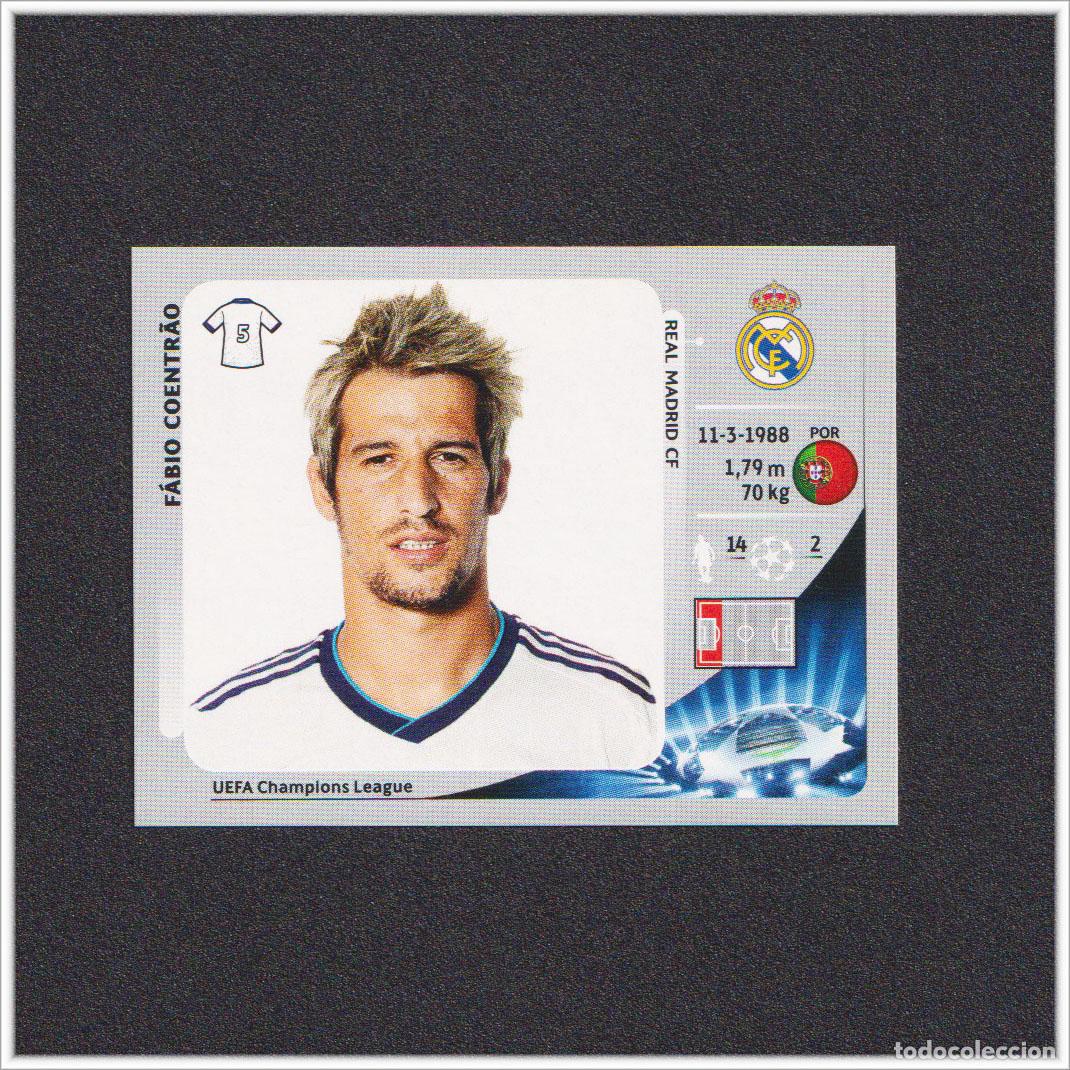 Cromos de f&uacute;tbol: UEFA CHAMPIONS LEAGUE PANINI 2012 2013 12 13 COENTRAO N&ordm; 235 REAL MADRID ALBUM LIGA COLECCI&Oacute;N