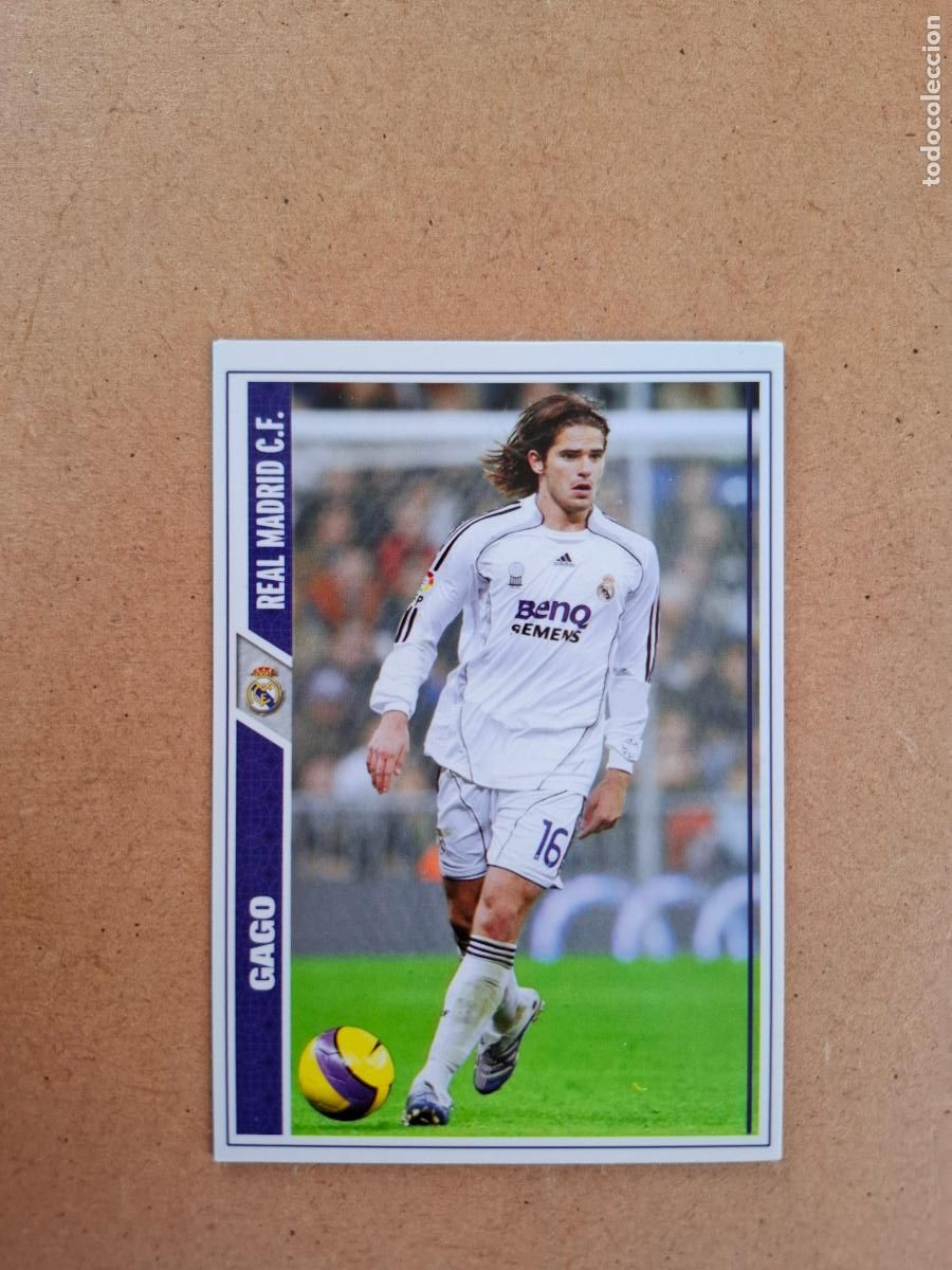 Cromos de f&uacute;tbol: MUNDICROMO 2007 2008 07 08 - 18 GAGO - REAL MADRID