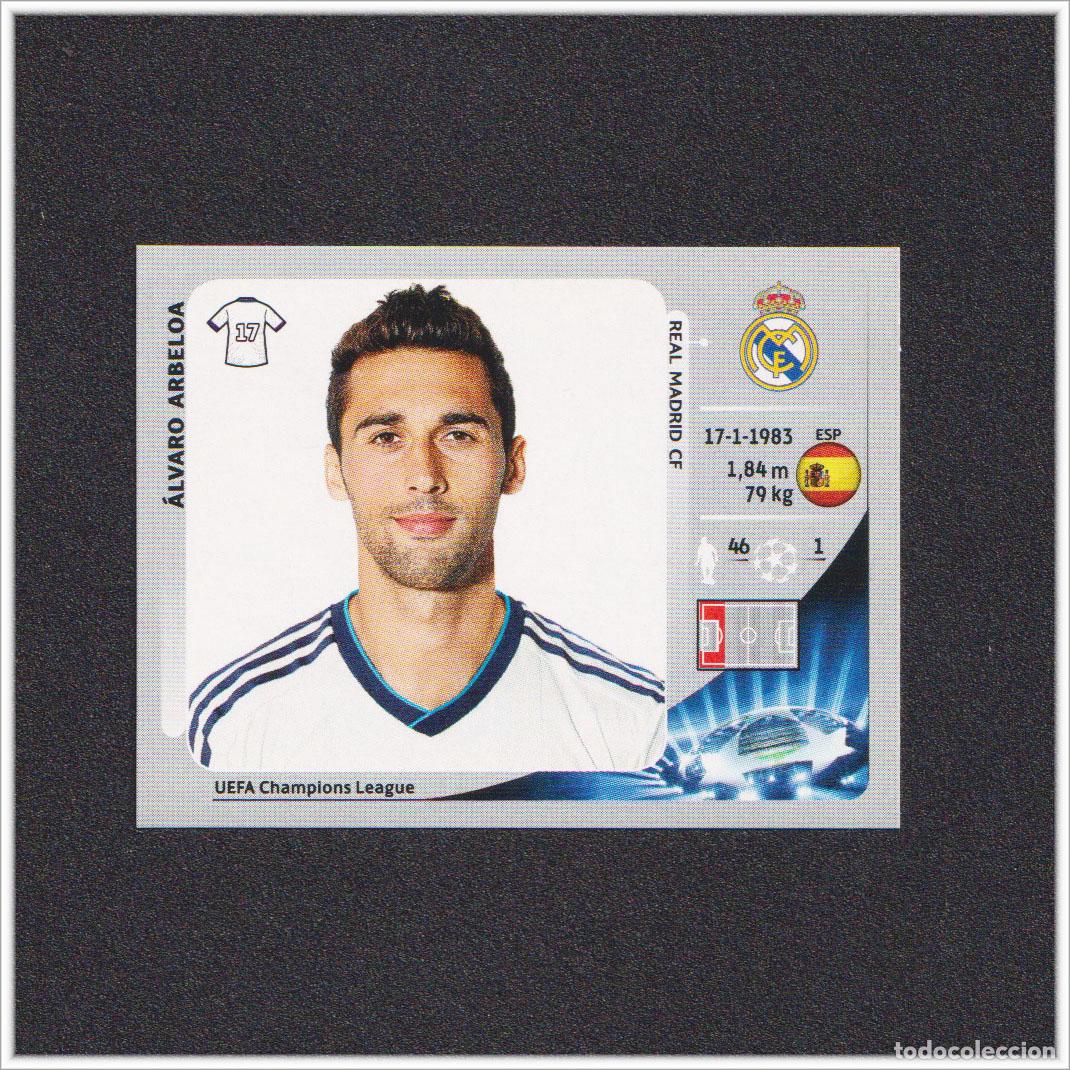 Cromos de f&uacute;tbol: UEFA CHAMPIONS LEAGUE PANINI 2012 2013 12 13 ARBELOA N&ordm; 234 REAL MADRID ALBUM LIGA COLECCI&Oacute;N
