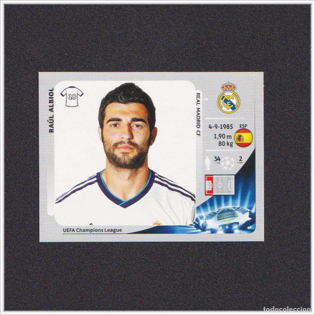 Cromos de f&uacute;tbol: UEFA CHAMPIONS LEAGUE PANINI 2012 2013 12 13 ALBIOL N&ordm; 233 REAL MADRID ALBUM LIGA COLECCI&Oacute;N