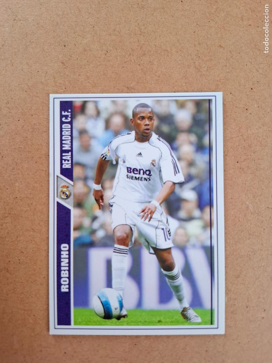 Cromos de f&uacute;tbol: MUNDICROMO 2007 2008 07 08 - 22 ROBINHO - REAL MADRID