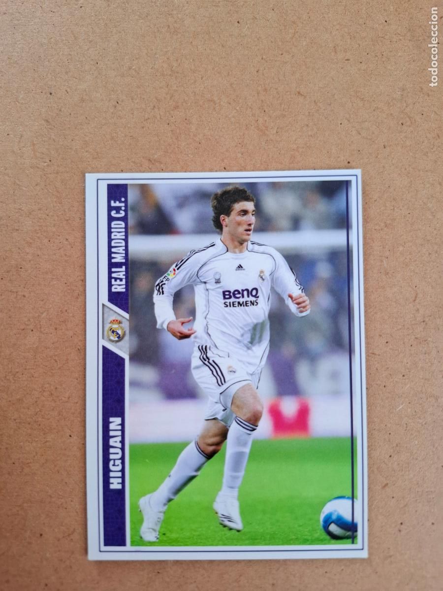 Cromos de f&uacute;tbol: MUNDICROMO 2007 2008 07 08 - 23 HIGUAIN - REAL MADRID