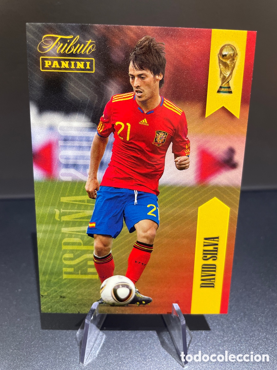Fu&szlig;ball-Sticker: David Silva 21 Panini Tribute Seleccion Espa&ntilde;ola 2010-2026 Vamos Campeones