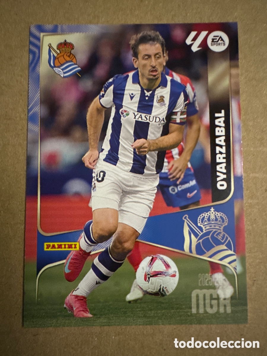 Cromos de f&uacute;tbol: # 322 Oyarzabal Real Sociedad Megacracks 25 26 2025 2026 MGK