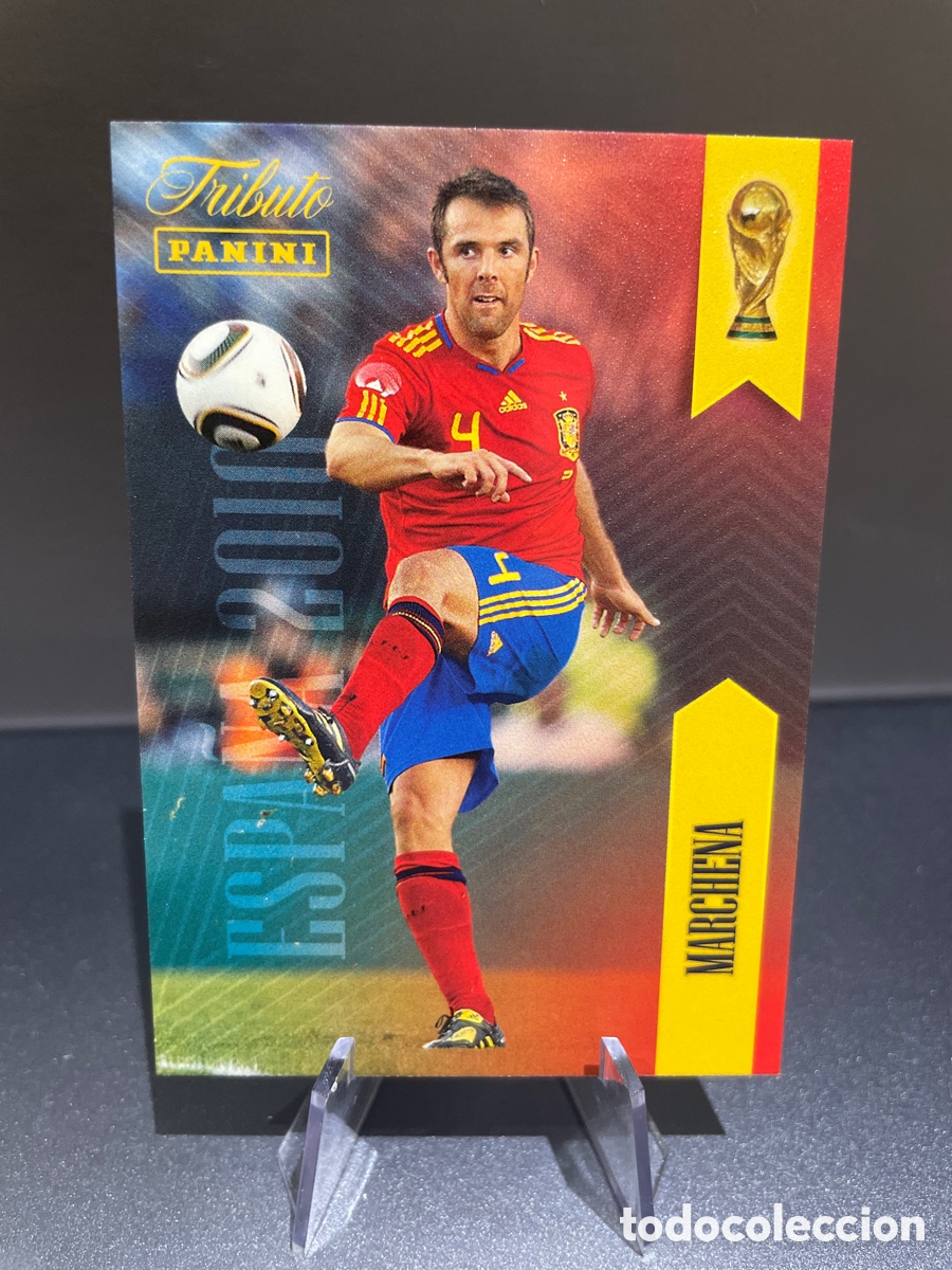 Football Stickers: Marchena 4 Panini Tribute Seleccion Espa&ntilde;ola 2010-2026 Vamos Campeones