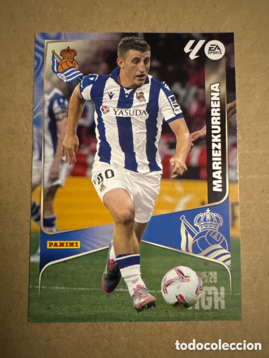 Cromos de f&uacute;tbol: # 324 Marriezkurrena Real Sociedad Megacracks 25 26 2025 2026 MGK
