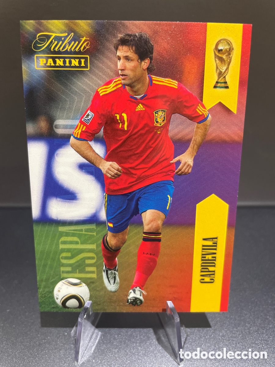 Figurine di Calcio: Capdevila 11 Panini Tribute Seleccion Espa&ntilde;ola 2010-2026 Vamos Campeones