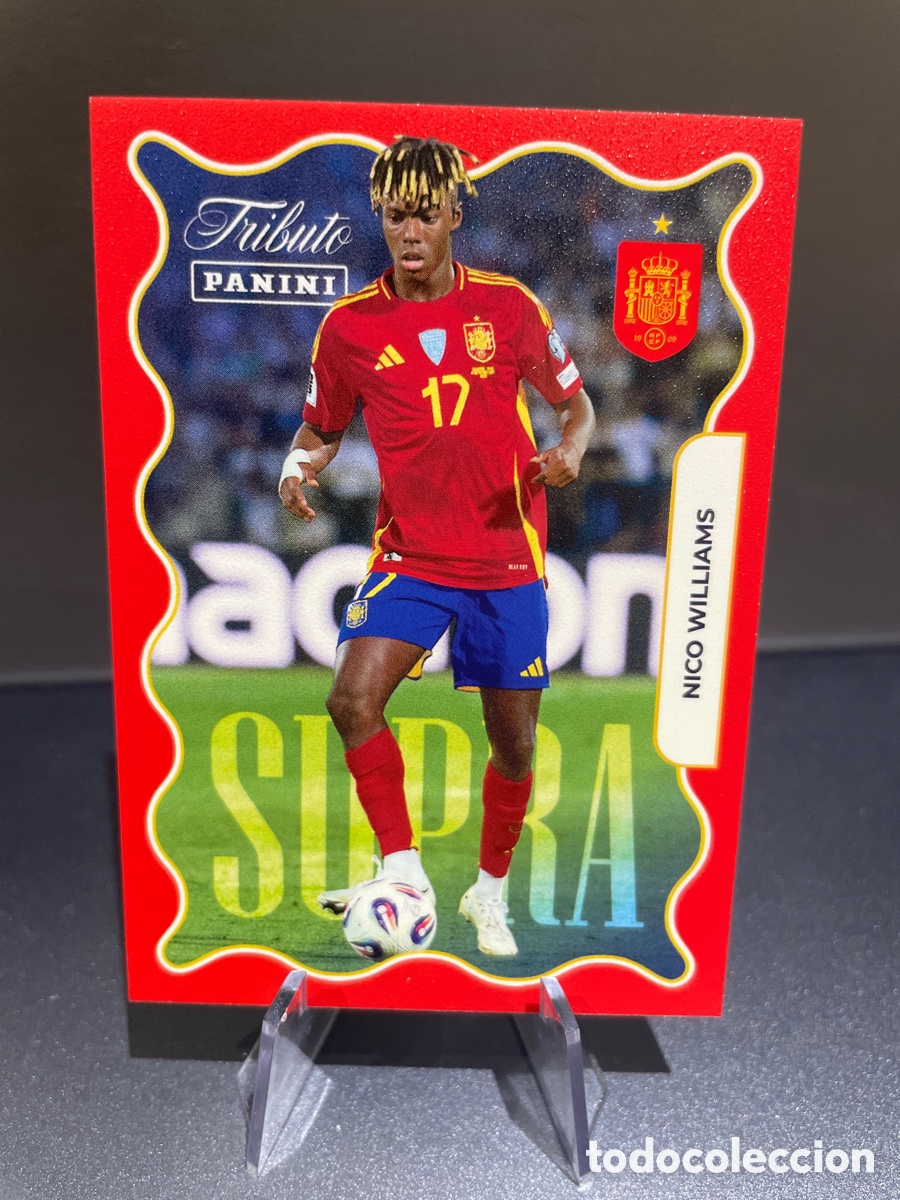 Cromos de Futebol: Nico Willams 81 Panini Tribute Seleccion Espa&ntilde;ola 2010-2026 Vamos Campeones