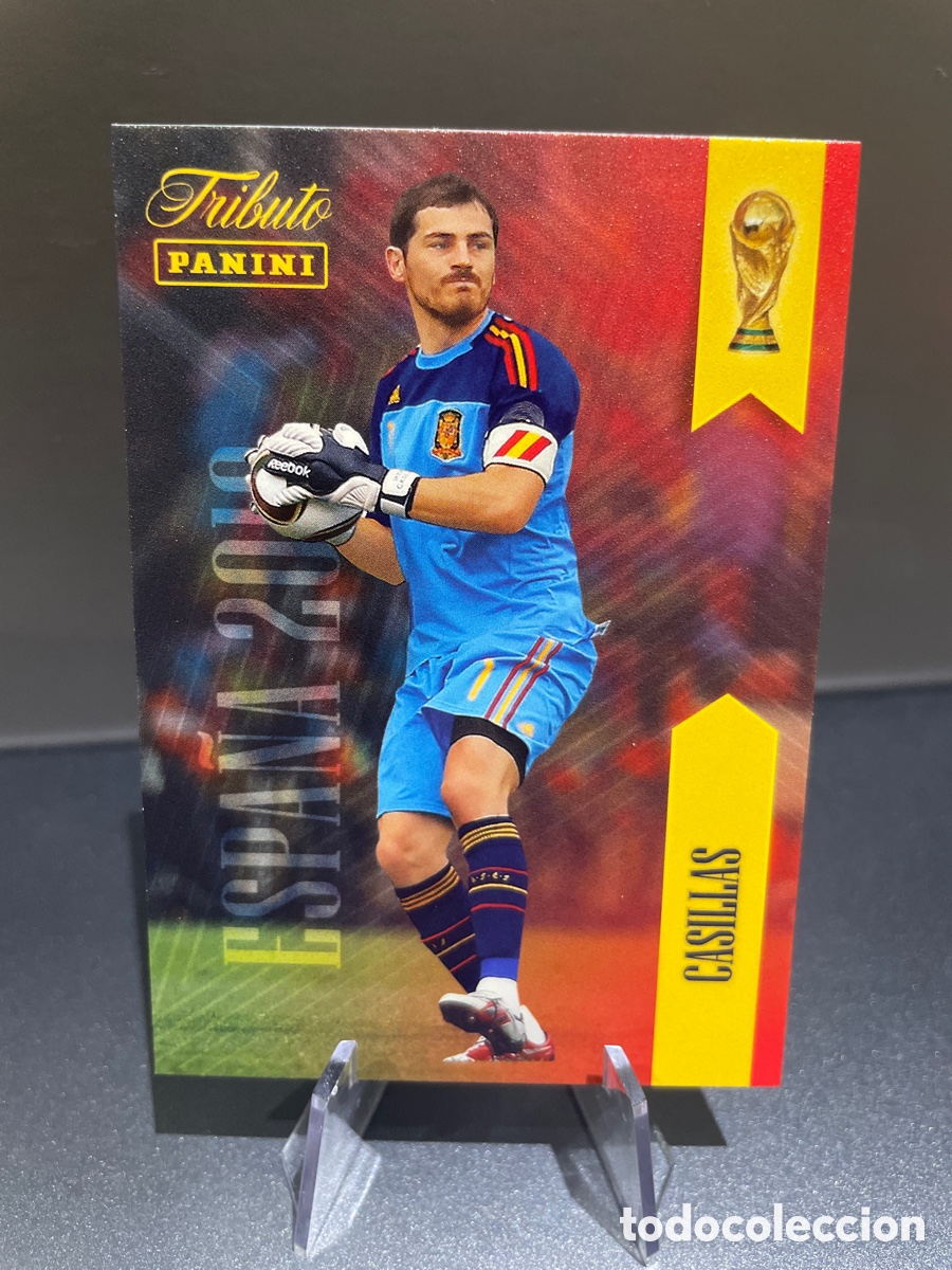 Cromos de Futebol: Casillas 1 Panini Tribute Seleccion Espa&ntilde;ola 2010-2026 Vamos Campeones