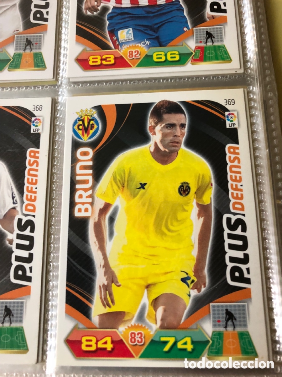 Cromos de f&uacute;tbol: BRUNO PLUS DEFENSA #369 VILLARREAL CF - ADRENALYN XL LA LIGA BBVA 2011 2012 - PANINI CROMO 11 12