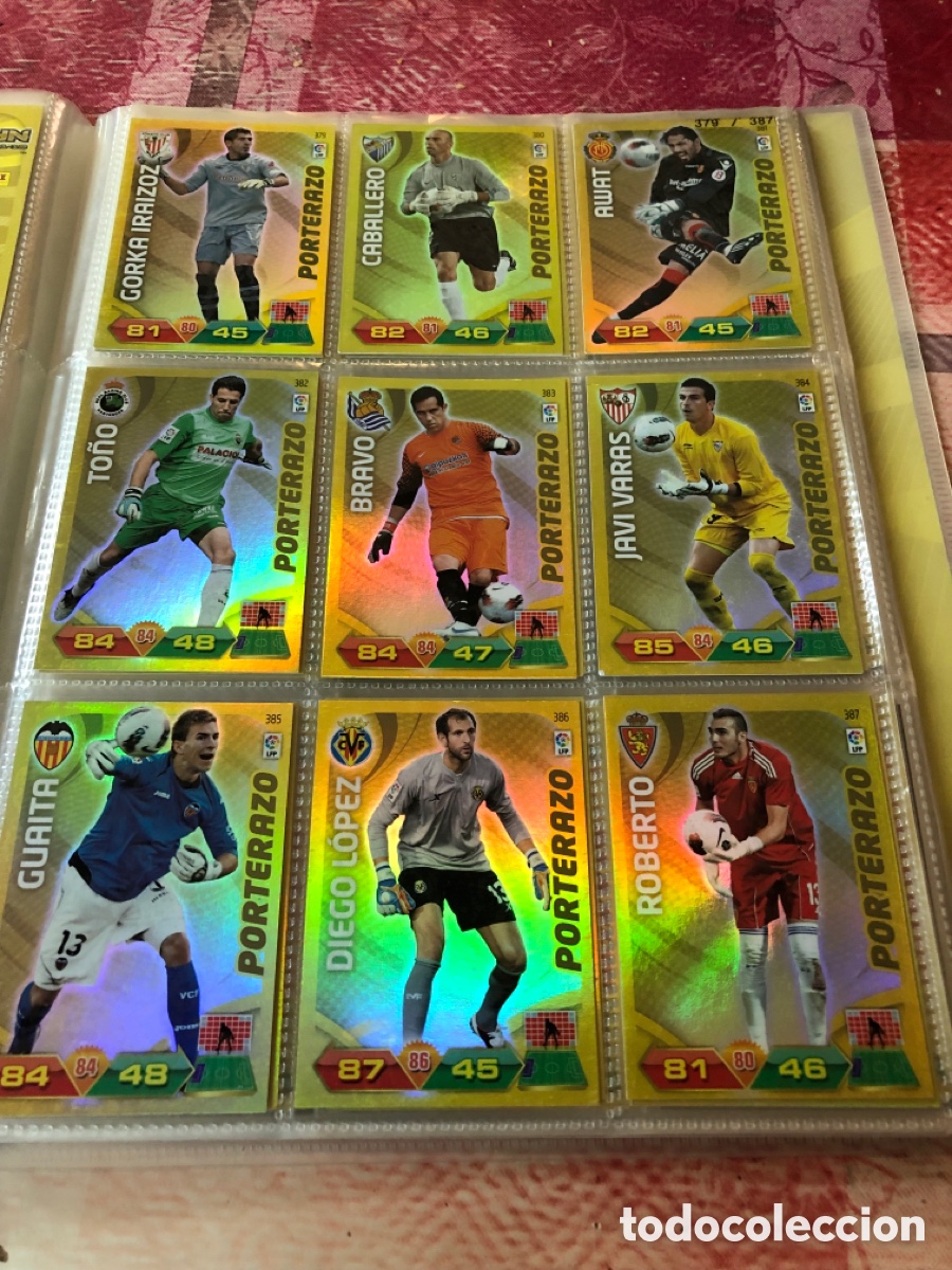 Cromos de f&uacute;tbol: Adrenalyn 2011 2012 porterazo - Foto 1