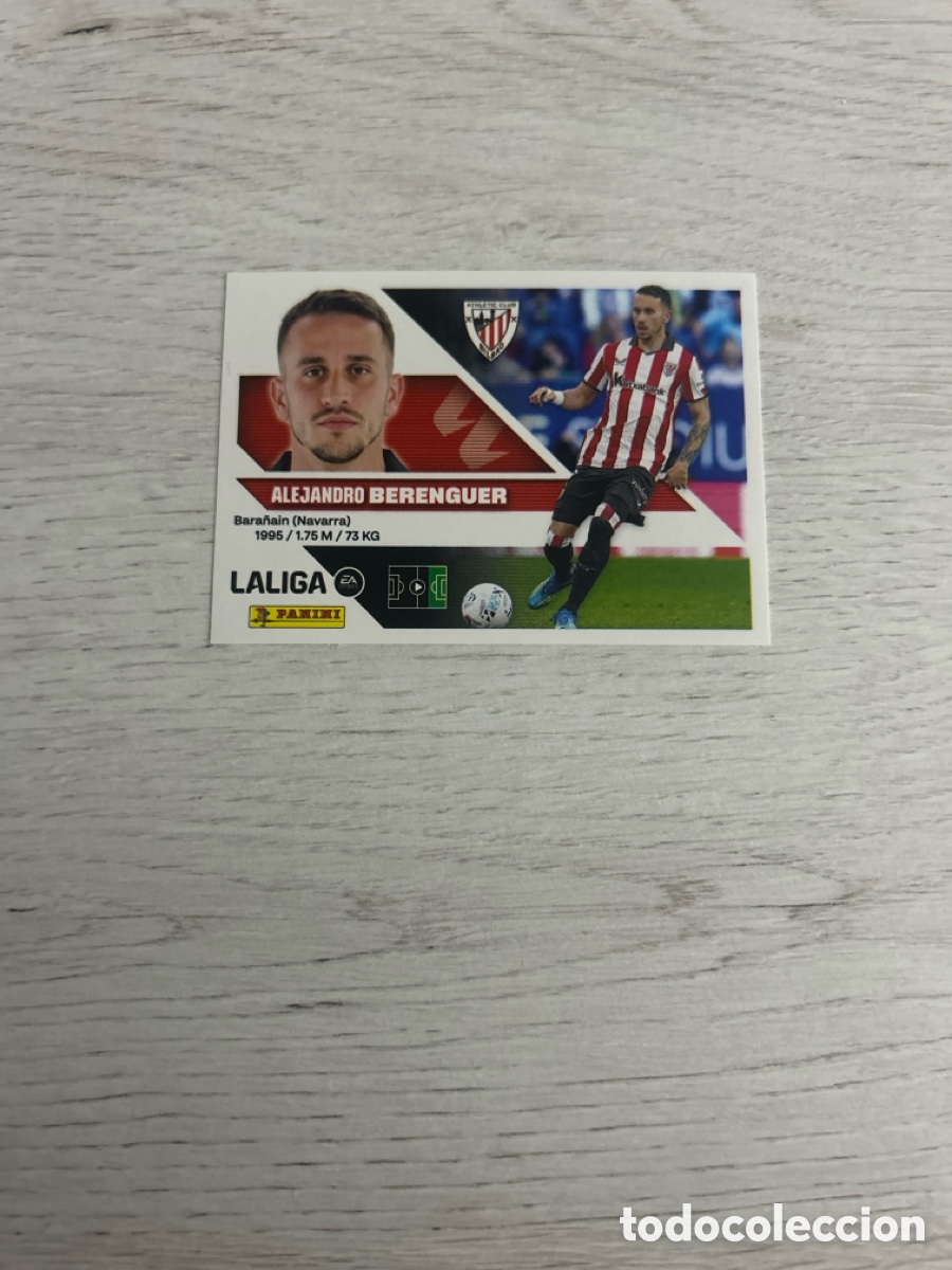 Cromos de f&uacute;tbol: Berenguer 16 Athletic Club Liga Este 2026/27 26-27 Panini