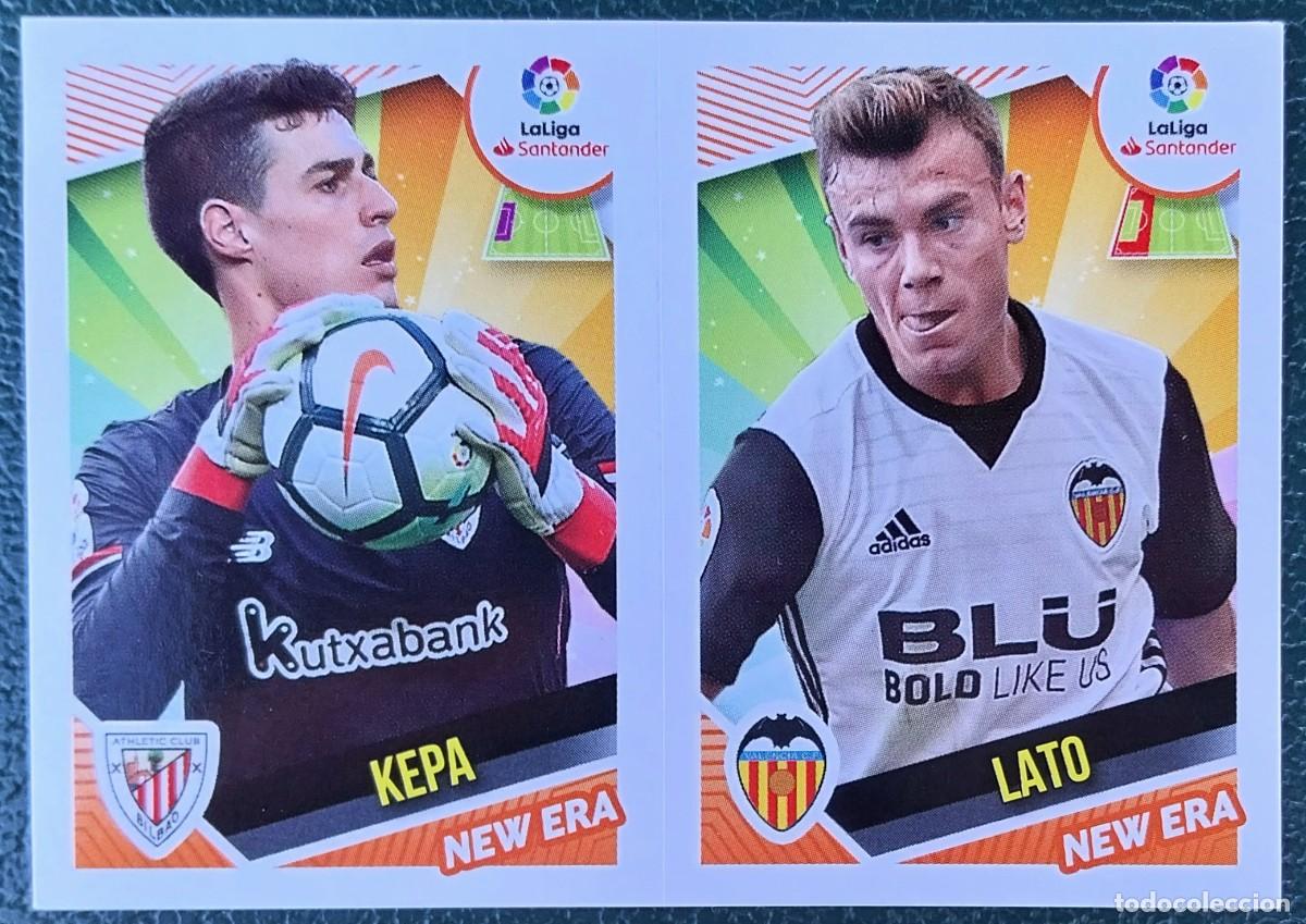 Cromos de f&uacute;tbol: 8 KEPA / LATO NEW ERA CROMOS ALBUM EDICIONES ESTE 2018 2019 18 19