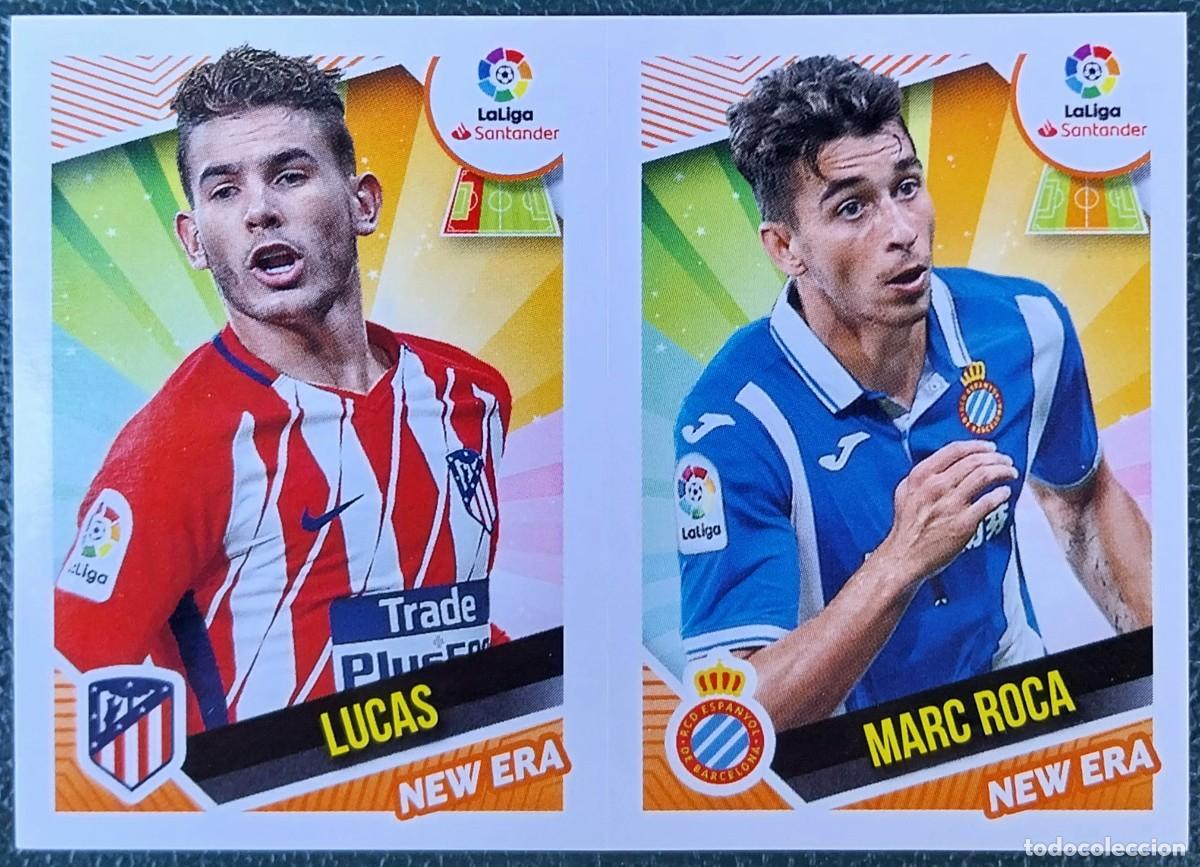 Cromos de f&uacute;tbol: 9 LUCAS / MARC ROCA NEW ERA CROMOS ALBUM EDICIONES ESTE 2018 2019 18 19