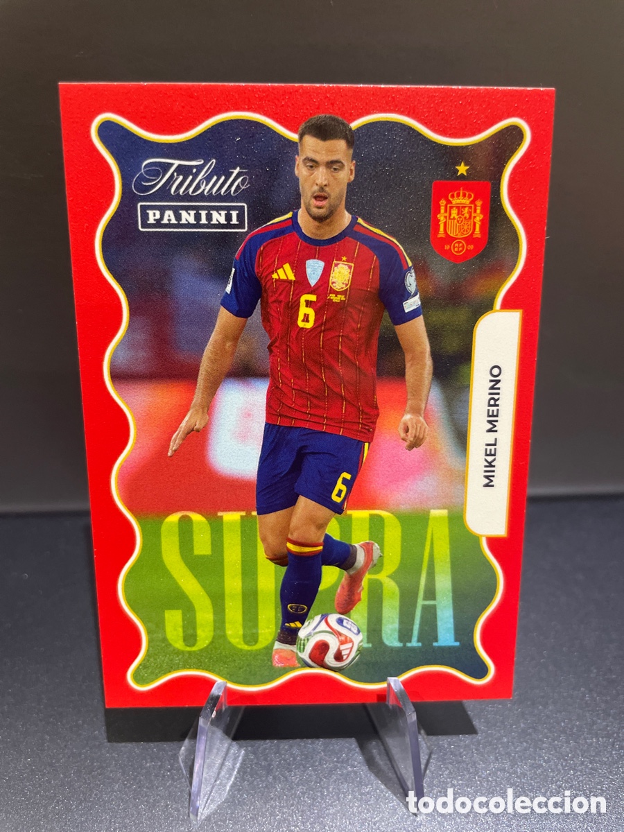 Cromos de f&uacute;tbol: Mikel Merino 78 Panini Tribute Seleccion Espa&ntilde;ola 2010-2026 Vamos Campeones