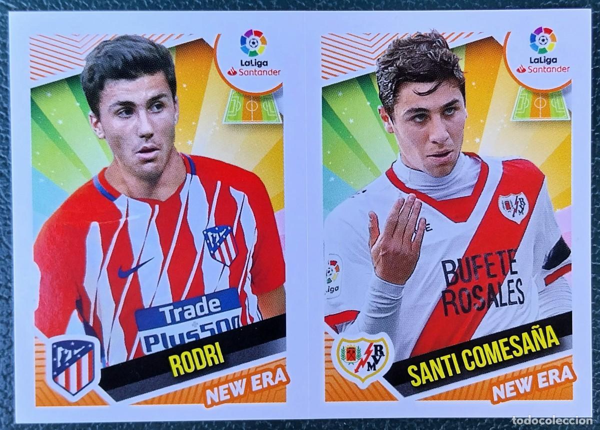 Cromos de f&uacute;tbol: 14 RODRI / SANTI COMESA&Ntilde;A NEW ERA CROMOS ALBUM EDICIONES ESTE 2018 2019 18 19