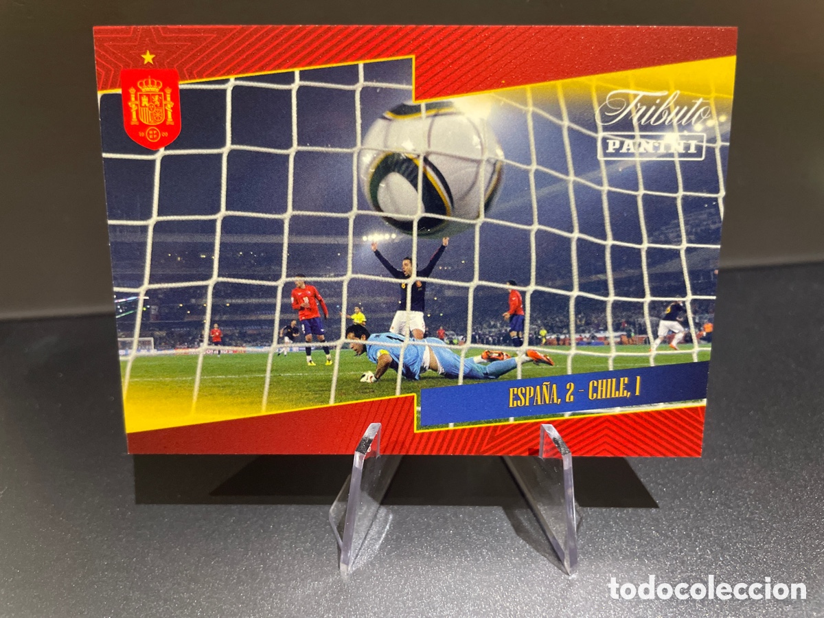 Cromos de Futebol: Espa&ntilde;a 2 - Chile 1 27 Panini Tributo Seleccion Espa&ntilde;ola 2010-2026 Vamos Campeones