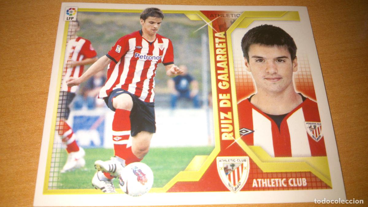 Cromos de f&uacute;tbol: TEMPORADA 2011 2012 11 12 COLOCA ATHLETIC DE BILBAO 12 B 12B RUIZ DE GALARRETA NUEVO SIN PEGAR