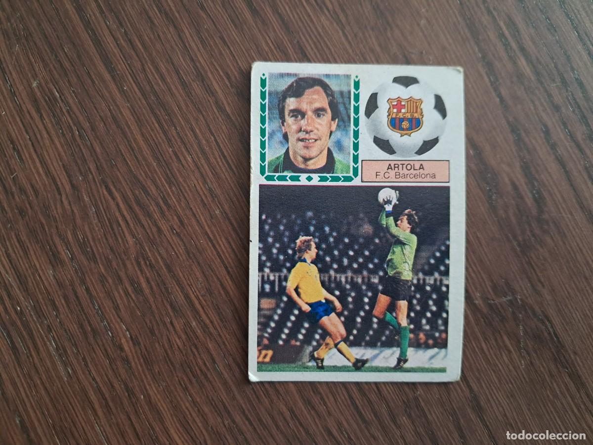 Cromos de Futebol: cromo de futbol, edic. Este 83-84, Artola, F.C. Barcelona. sin pegar.