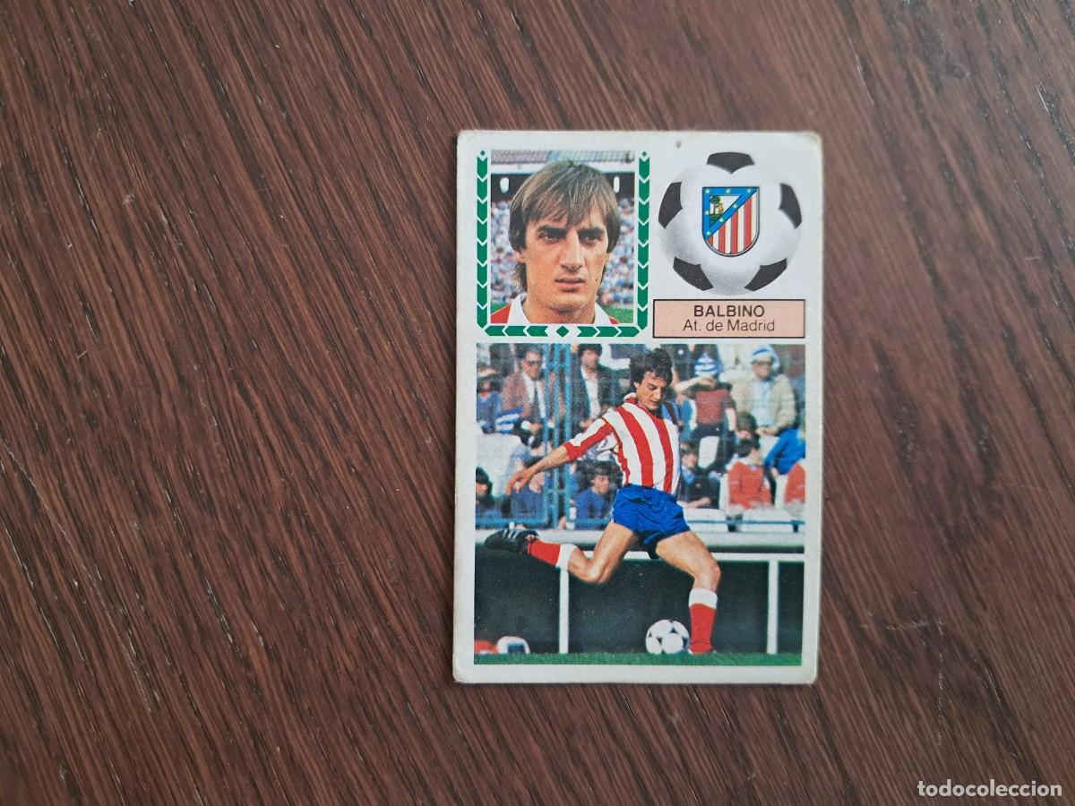 Cromos de Futebol: cromo de futbol, edic. Este 83-84, Balbino, Atl&eacute;tico de Madrid. sin pegar.