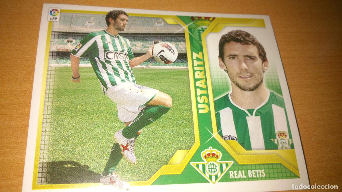 Cromos de f&uacute;tbol: TEMPORADA 2011 2012 11 12 COLOCA BETIS 7 B 7B USTARITZ NUEVO SIN PEGAR