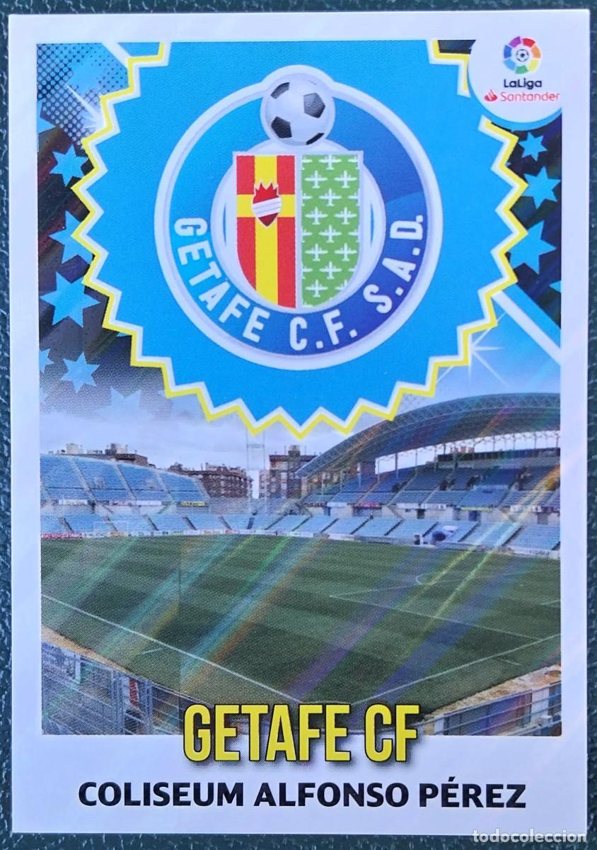 Cromos de f&uacute;tbol: 17 ESCUDO GETAFE CF CROMOS ALBUM EDICIONES ESTE 2018 2019 18 19