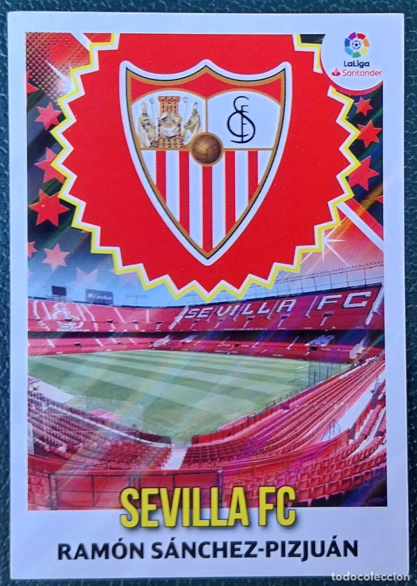 Cromos de f&uacute;tbol: 33 ESCUDO SEVILLA FC CROMOS ALBUM EDICIONES ESTE 2018 2019 18 19