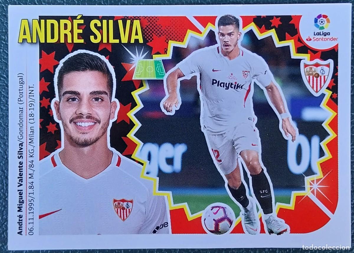 Cromos de f&uacute;tbol: 49 ANDRE SILVA SEVILLA FC ULTIMOS FICHAJES CROMOS ALBUM EDICIONES ESTE 2018 2019 18 19
